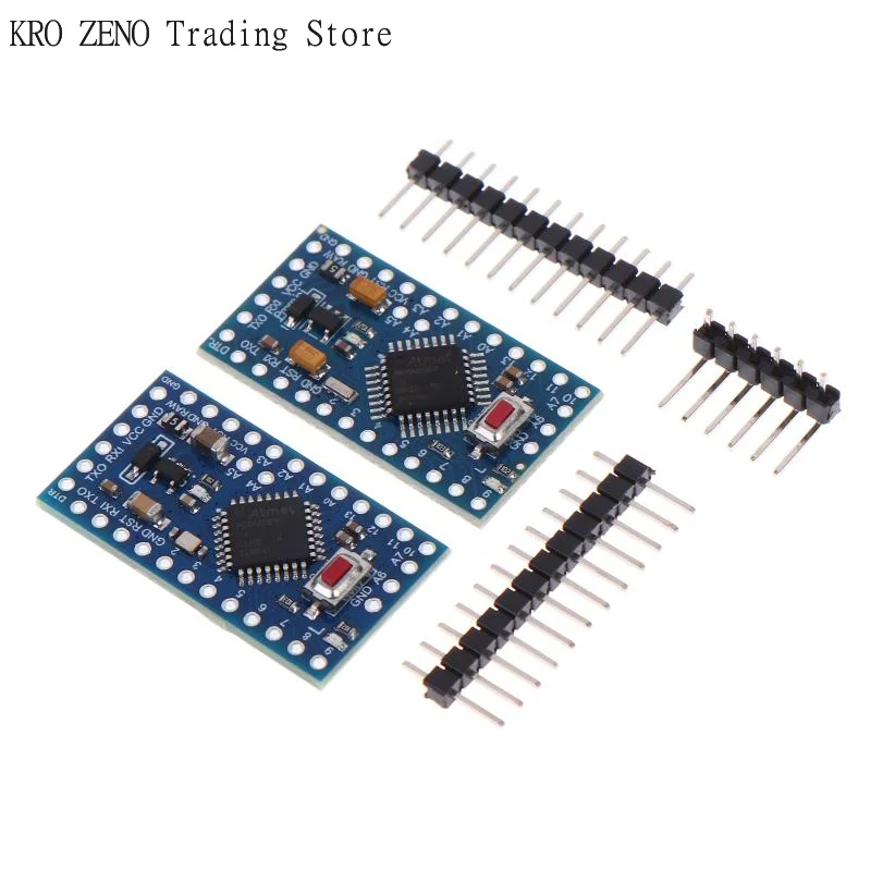 Develop Module Boards Pro Mini Atmega 328P Module 3.3V 8MHz / 5V 16MHz Interactive Media Improvement Accessories