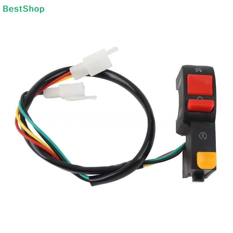 1pc Electric Start Stop On Off Kill Starter Switch Motorcycle Dirt Bike ATV Quad Push Button Toggle Switch