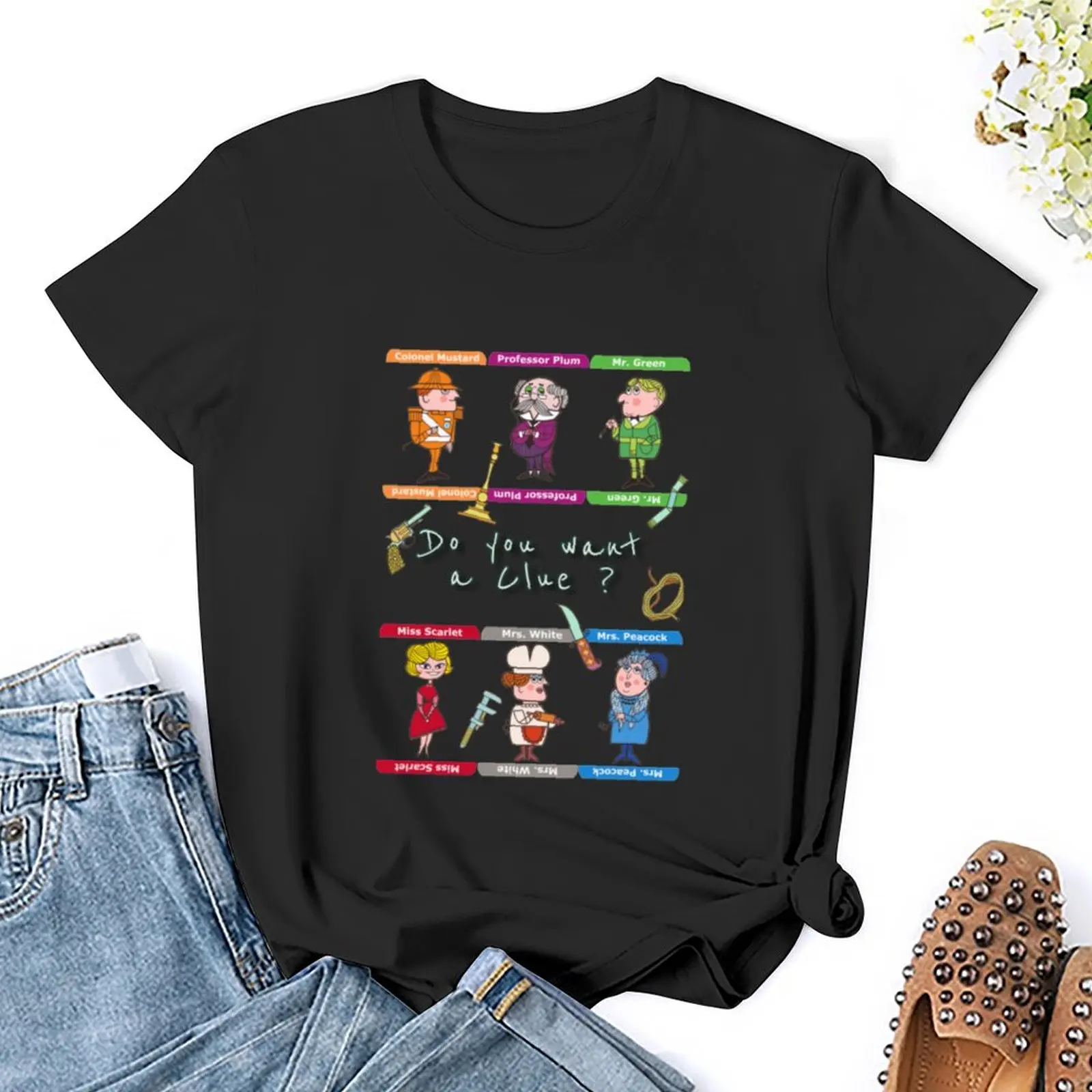 Wil Je Een Aanwijzing Spel Vintage T-Shirt Vintage Kleding Hippie Kleding Tops Vrouwen