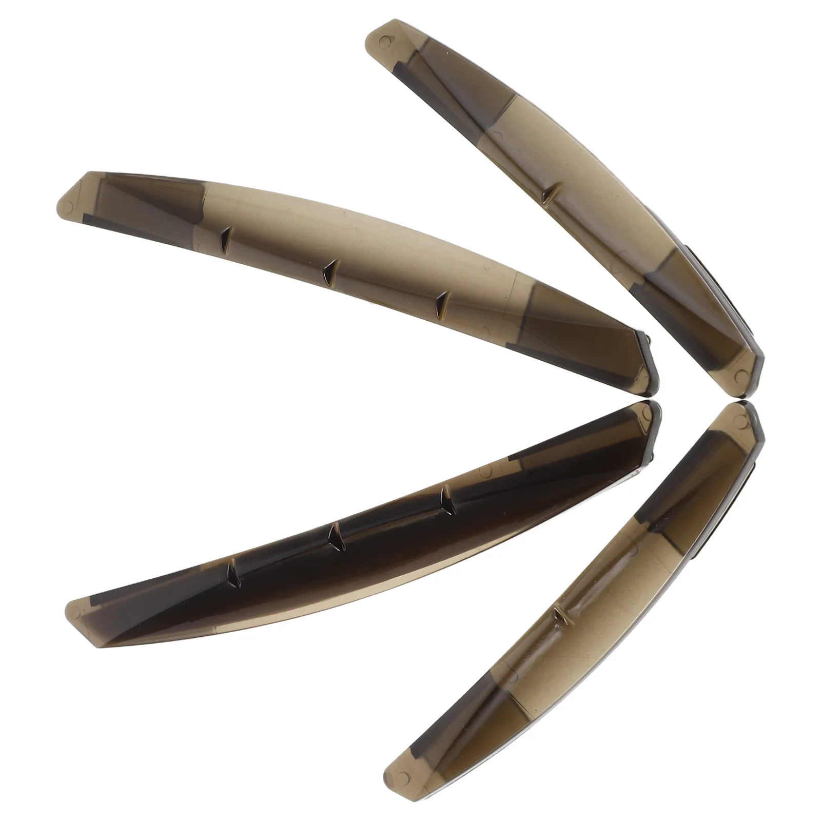 

4Pcs Car Door Anti-Collision Strips High Elastic Silicone Protector Edge Guards for Parking Dent Prevention Weatherproof