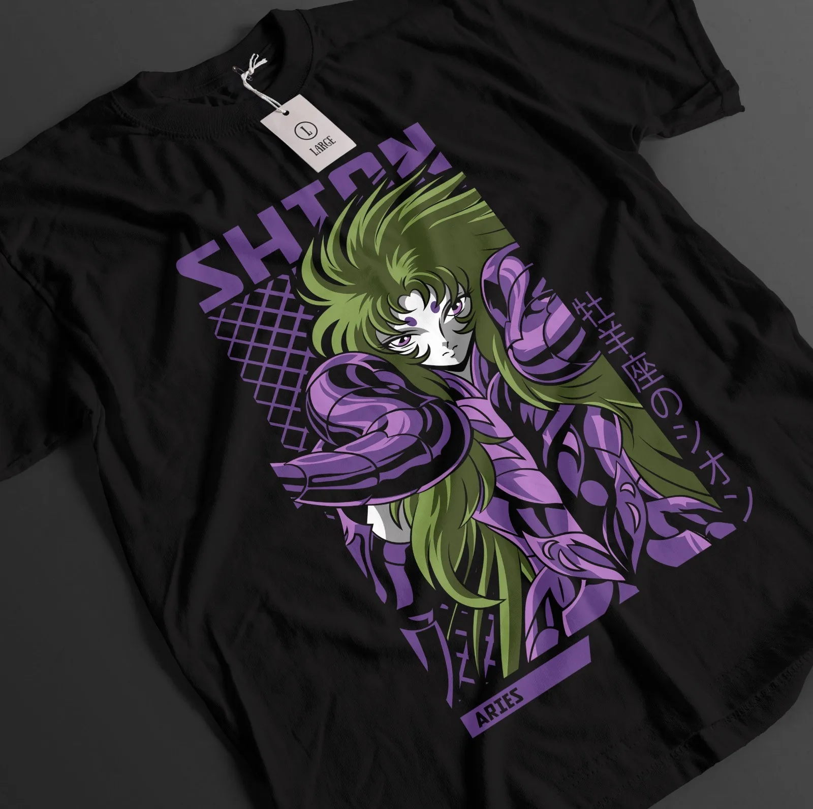 Saint Seiya Shirt Shiryu Tshirt Hyoga T-Shirt Shun Top Ikku Anime Graphic Tee
