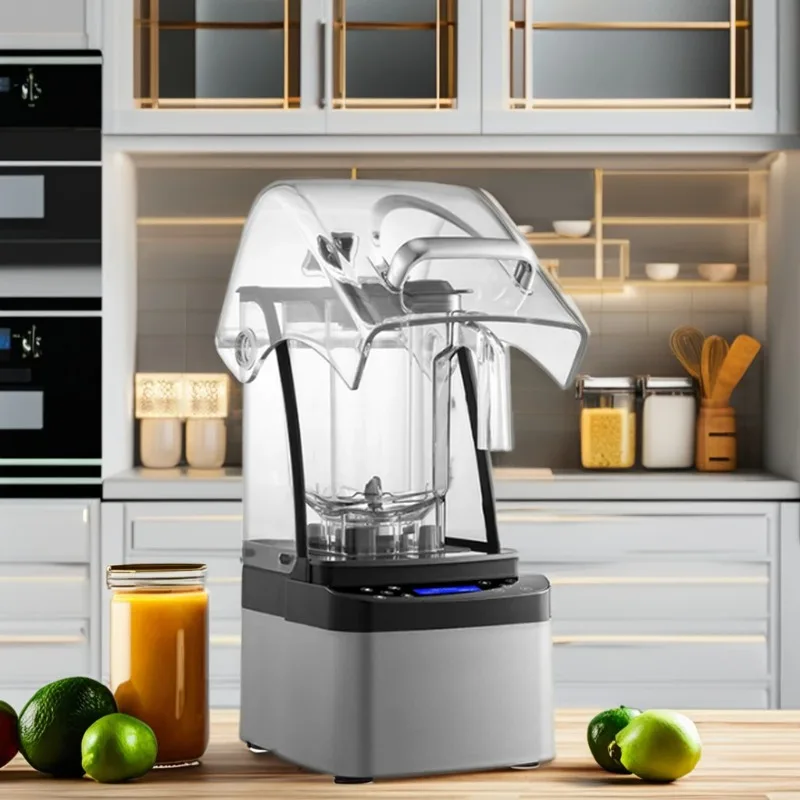 

Коммерческий электрический блендер, двигатель из чистой меди, мощность 1800 Вт, соковыжималка, 2 л, кухонный комбайн, миксер