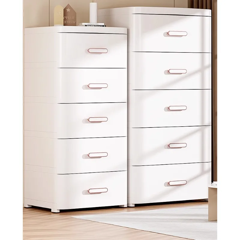 

Thickened drawer storage cabinet Home living room storage cabinet Multi-layer seam Japanese bedroom bedside table