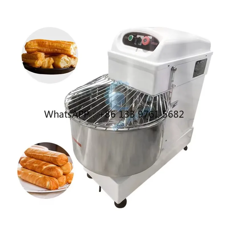 2025 Venta caliente 25 Kg 50 Kg Impastatrice Harina industrial Masa de pan Mezclador de panadería Amasadora De Pan Máquina amasadora en espiral
