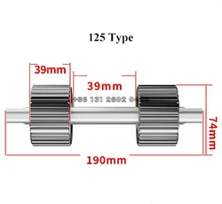 125 150 160 210 230 260 300 400 Feed Pellet Machine Parts Press Roller Feed Pellet Granulation Mill Machine Spare Fitting