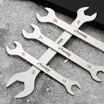 Narzędzie sprzętowe cienki klucz duży otwór Mei otwarty klucz dwufunkcyjny 8-21MM cienki klucz dwufunkcyjny