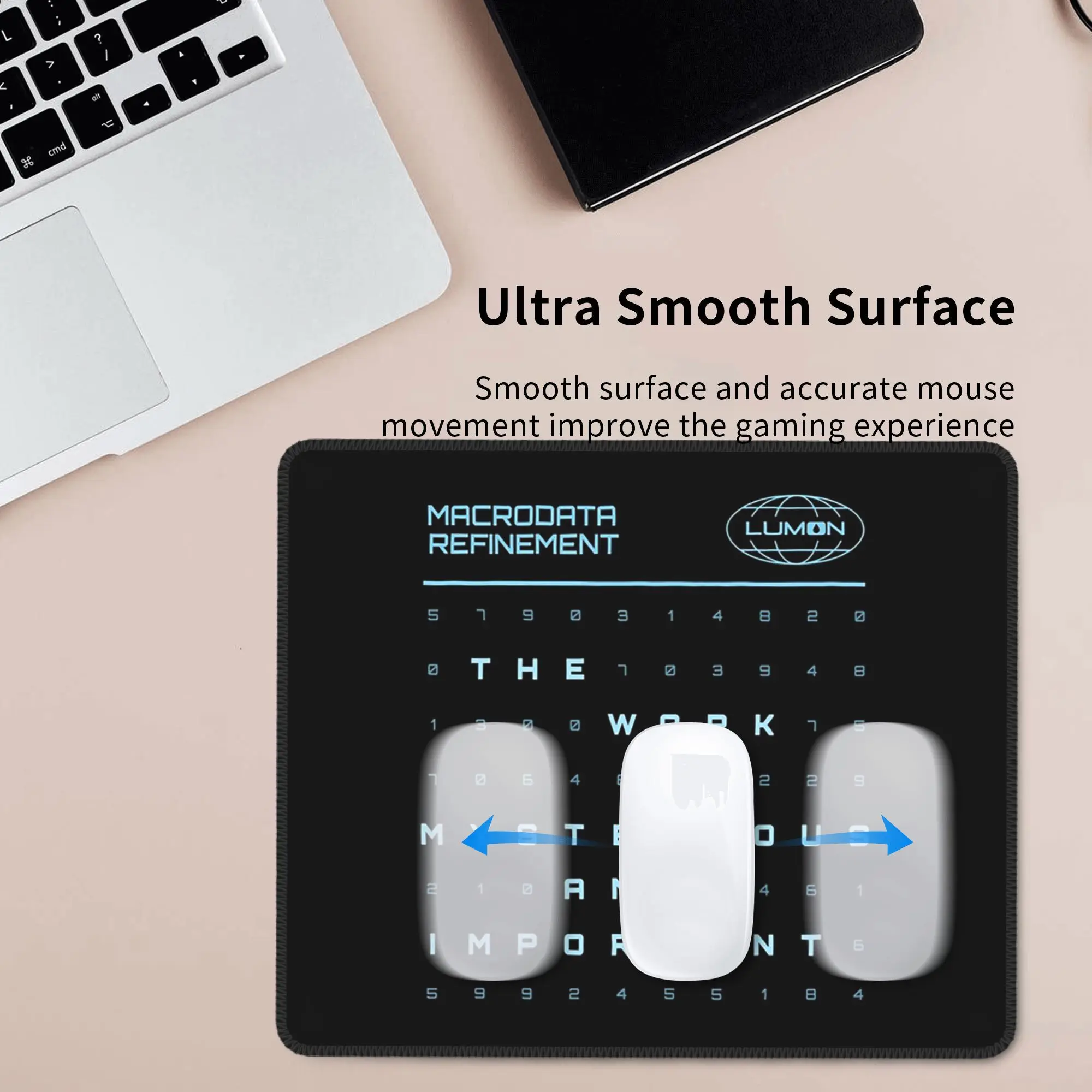 重要な Lumon Industries マウスパッドコンピュータキーボードマウスマットゲーマー PC ラップトップデスクマットオフィスアクセサリーテーブルマット