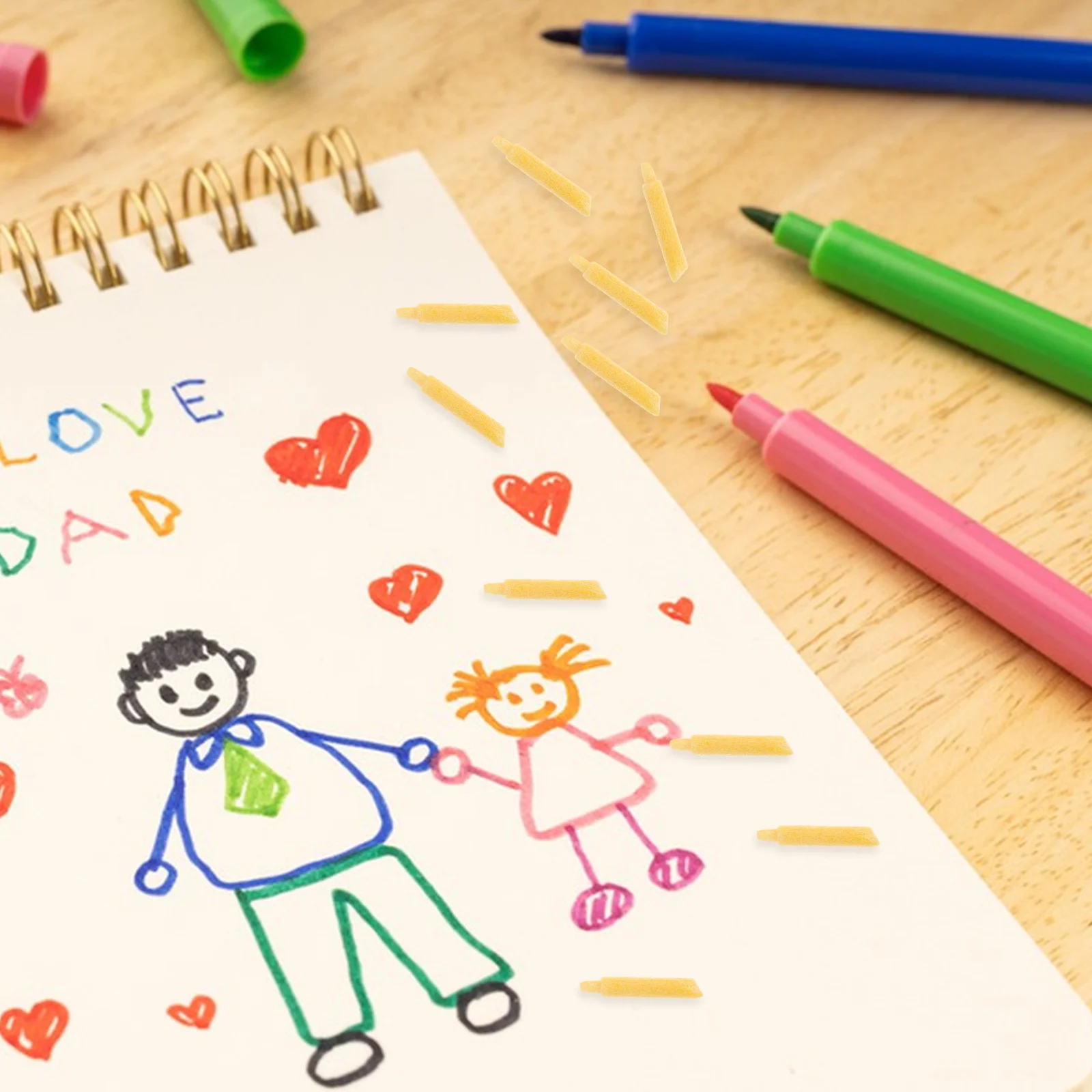 

30 шт., сменные наконечники для маркеров для акриловых ручек, универсальный набор наконечников, прочные пишущие инструменты, наконечники для маркеров для студентов