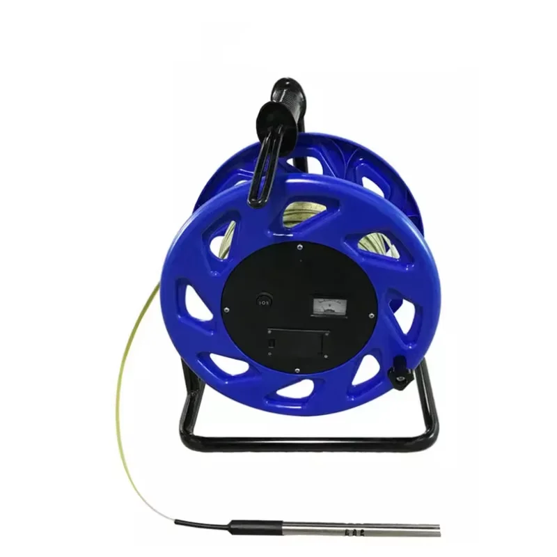 Atech  30m-500m Water Level Meter Water Level Indicator Well Depth Measurement Deeper Steel Ruler With Alarm