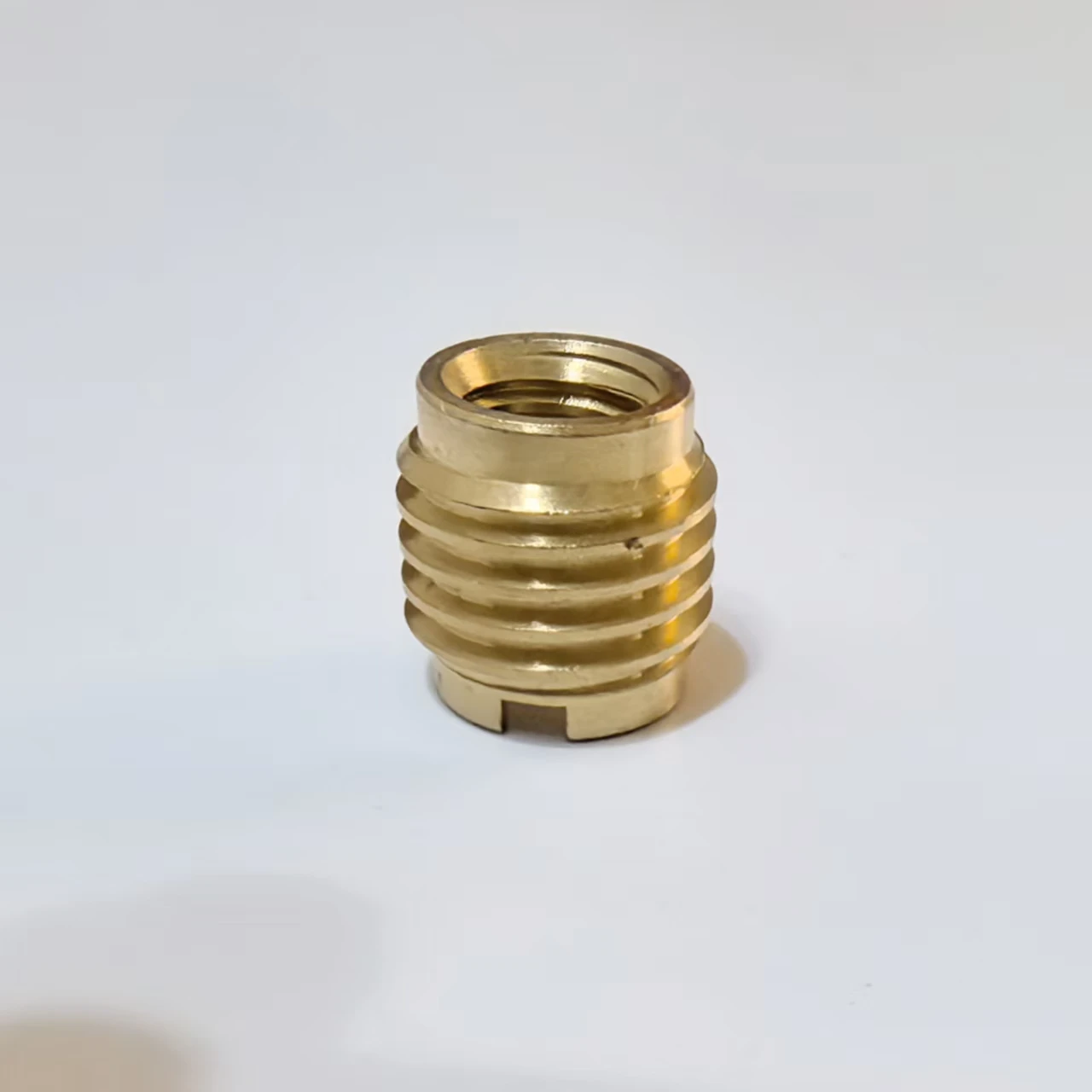 Tap Handle Insert, Dual-Threaded Insert for Wooden Tap Handles, Homebrew Hardware,brass