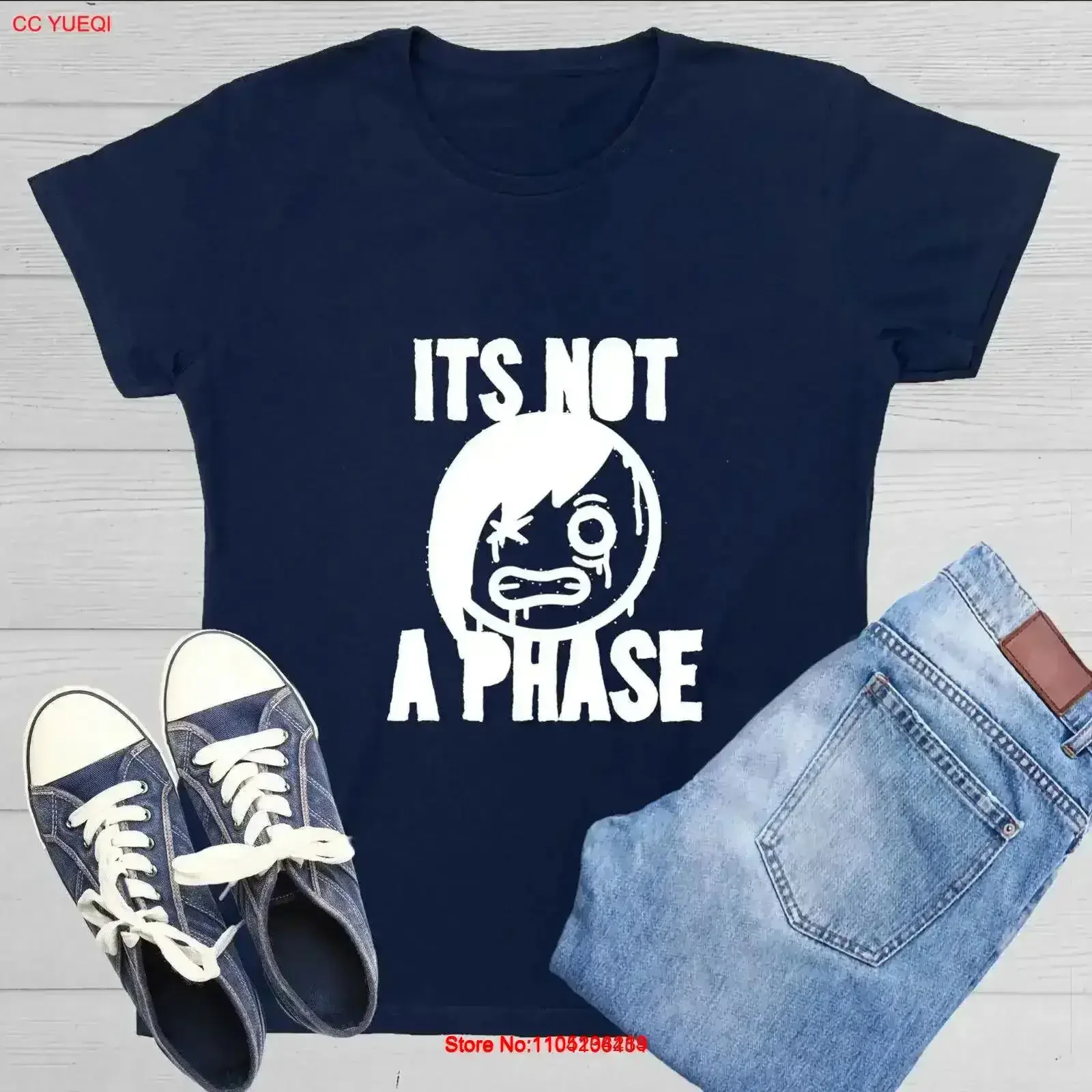 Its Not A Phase Sarcastic Novelty s Funny Womens T Shirt vintage Washed streetwear Stylish Soft Versatile designer clothes