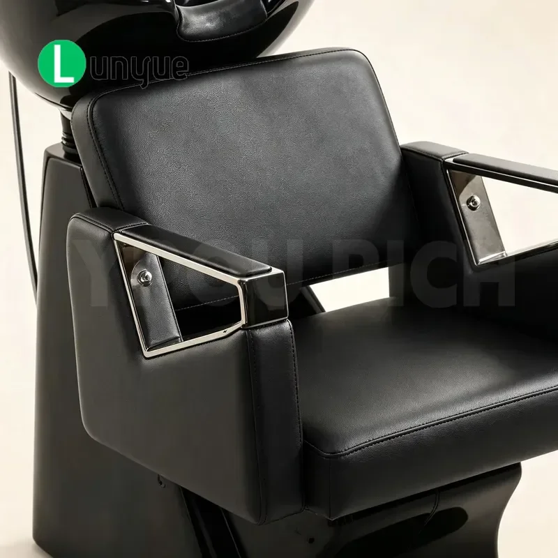 Shampoo Chair High Density Sponge Comfortable Hair Washing Station for Beauty Spa Barber Shop Durable Ergonomic