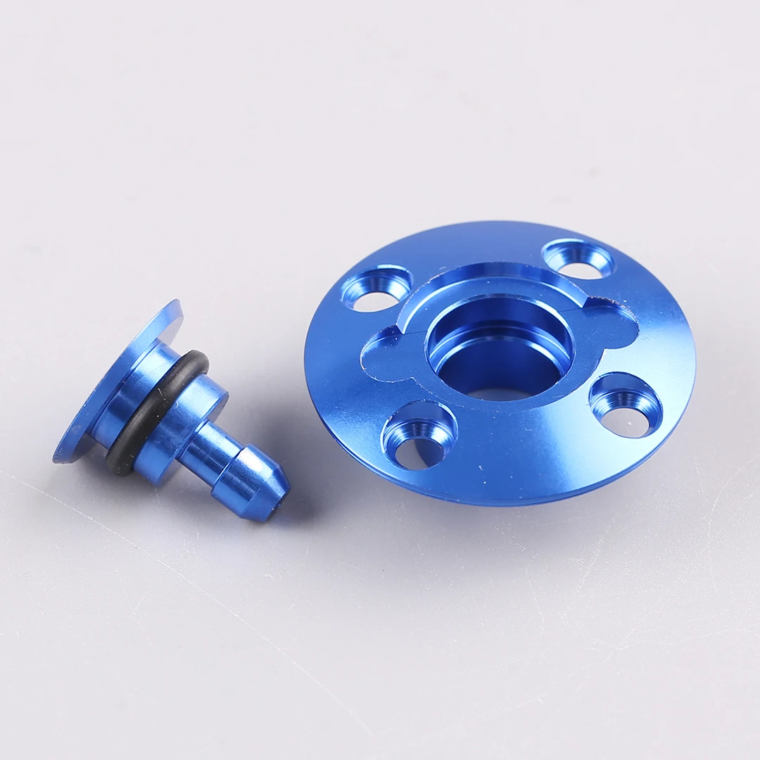 MAYATECH KUZA CNC Alloy Fuel Filler Dot Magnetic Plug Magnetic Port for Aircraft Smoking System Fuel Gas Airplane Fuel Filler