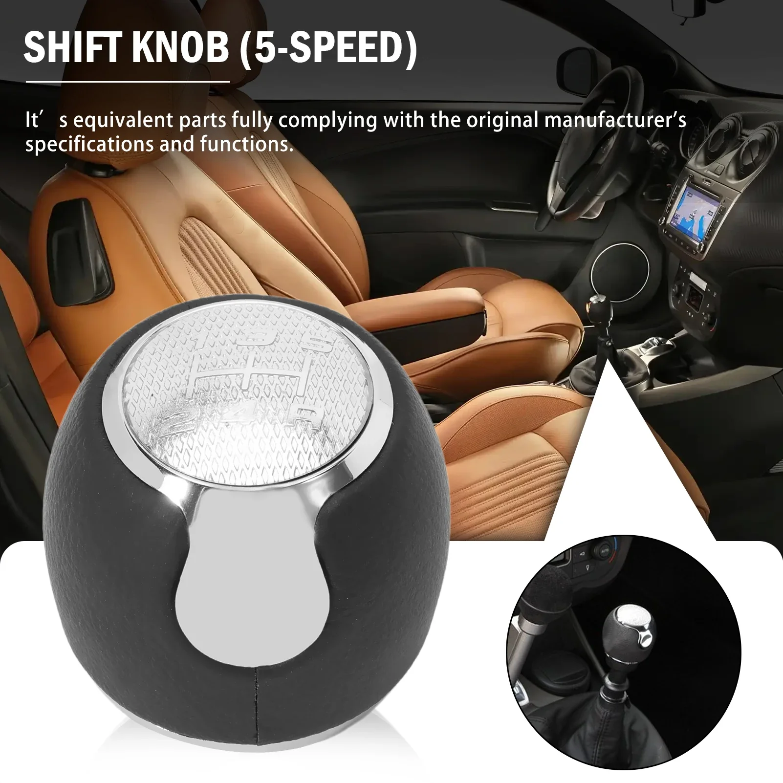 

5/6 передач, ручка переключения передач, гандбольный мяч, совместимая со сменной ручкой объектива Alfa Romeo Mito