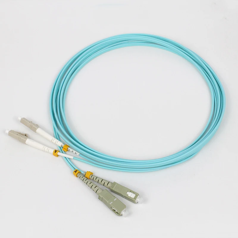 Patch Cord Fiber LC/UPC to SC/UPC Multimode Duplex 1-15m