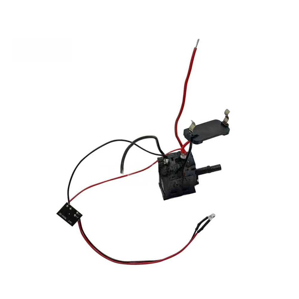 Plastic Electric Ratchet Wrench Switch 16.8V with LED Indicator Light for Enhanced Visibility in Dim Workspaces