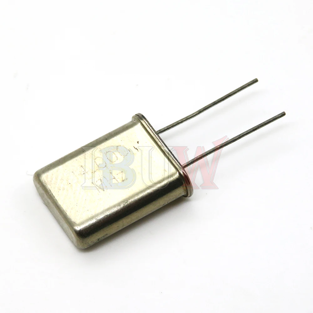 10pcs 49U HC-49U Crystal quartz resonator 1.8432M 2MHZ 2.4576M 4MHZ 6MHZ 7.2M 7.3728M 8MHZ 8.1920M 10M 18.432M 11.0592M 12M 16M