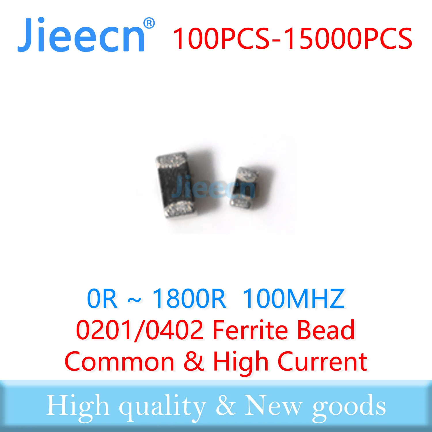0201 0402 100MHZ Multilayer Chip Ferrite Beads FB 0 R - 1800 R OHM 10 30 60 80 100 120 150 200 220 300 600 800 1000 High Current