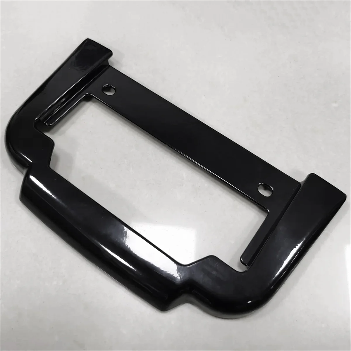 Black Rear License Plate Frame Mount for Tri Glide Ultra Classic 2011-Up