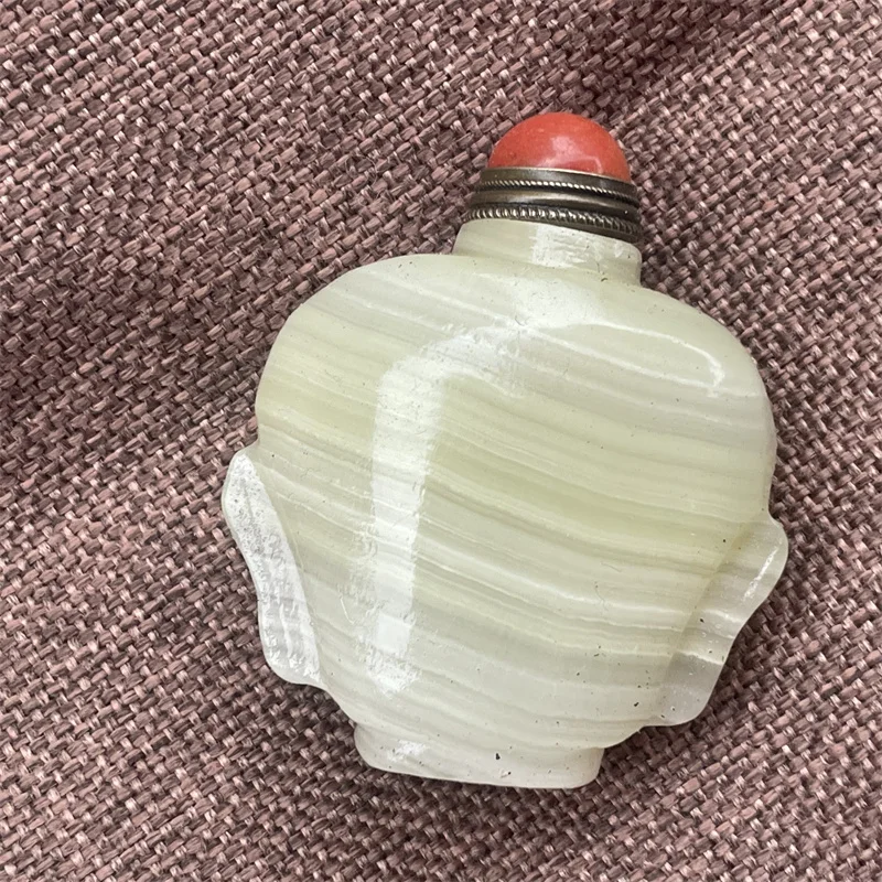 Antique high ancient jade pendant old jade handmade jade carving handicraft Xiu Pei put piece jade bi jade snuff bottle