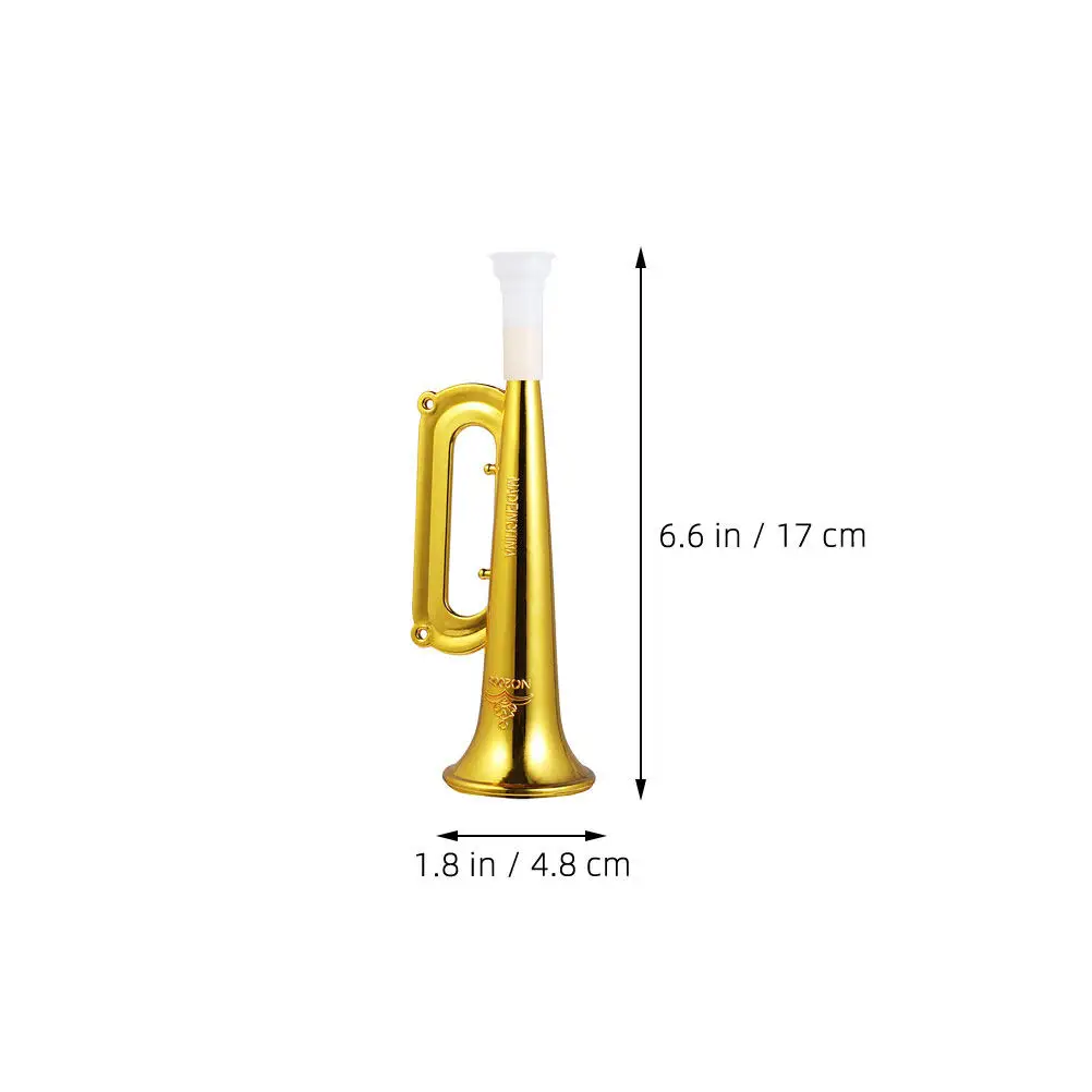 9Pcs Toddler Cheering Trumpet Plastic Horn Loud Noise Maker Kids Party Sports Game Accessories Plastic Trumpet