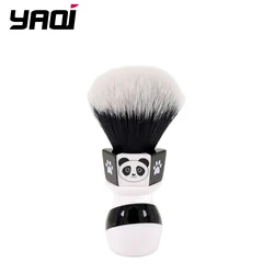 YAQI 24mm The Panda Tuxedo Knot Mens Shaving Brush By Henry Hakamaki