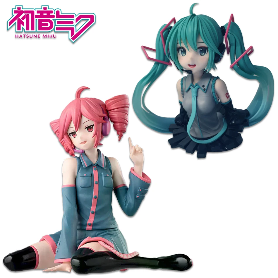 Hatsune Miku Büste Utau Virtual Idol Kasane Teto Chokonose Anime-Figur PVC Sammlermodell Spielzeug Desktop-Ornament Weihnachtsgeschenk