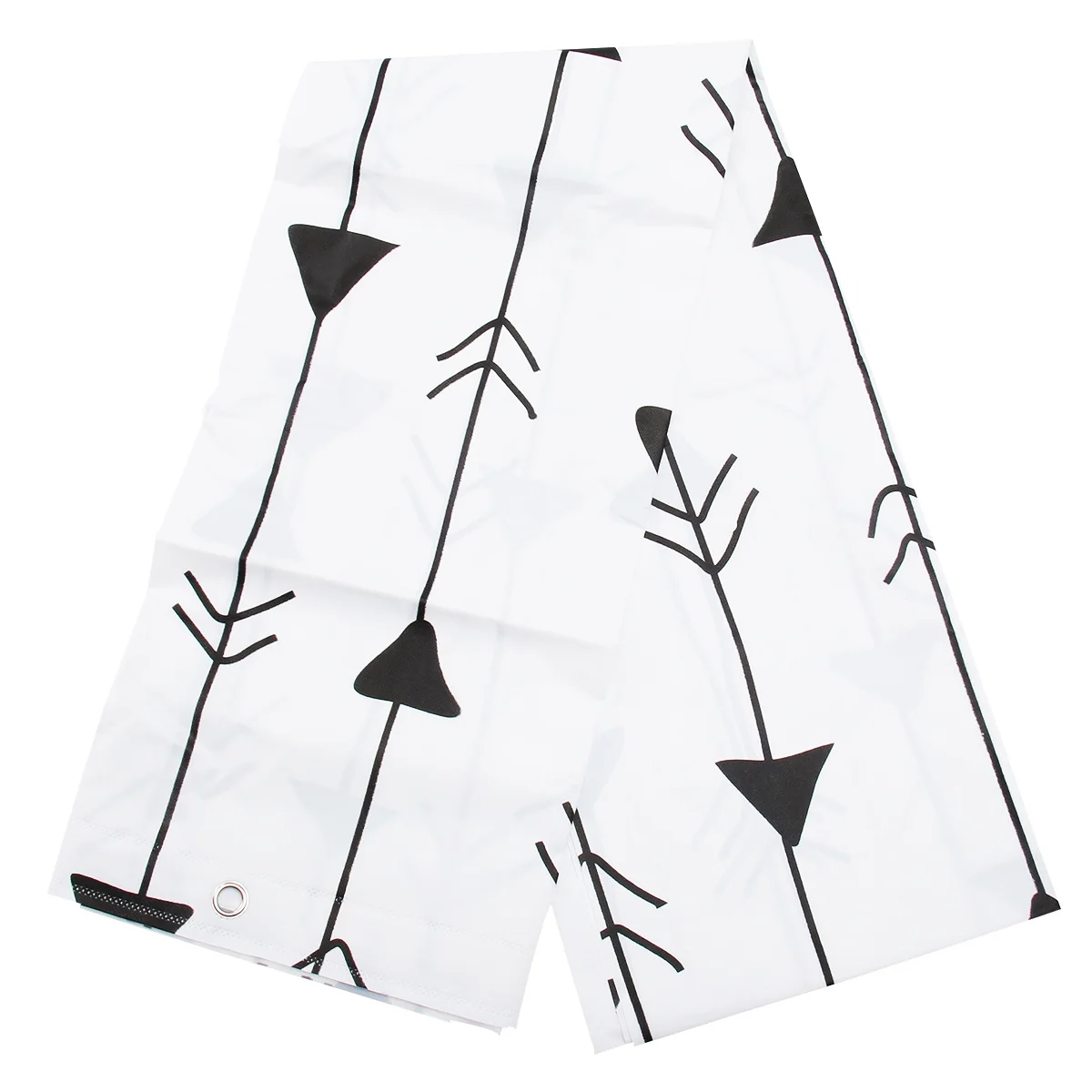 

1Set Waterproof Household Shower Curtain Safe No Harmful Dyes Modern Design Assorted Color Loop Shower Curtain