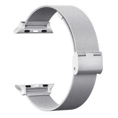 Essidi Mesh Bands For Apple Watch Series 7 6 SE 5 4 3 Stainless Steel Bracelet Strap Correa For Iwatch 38 42 40 44 41 45mm