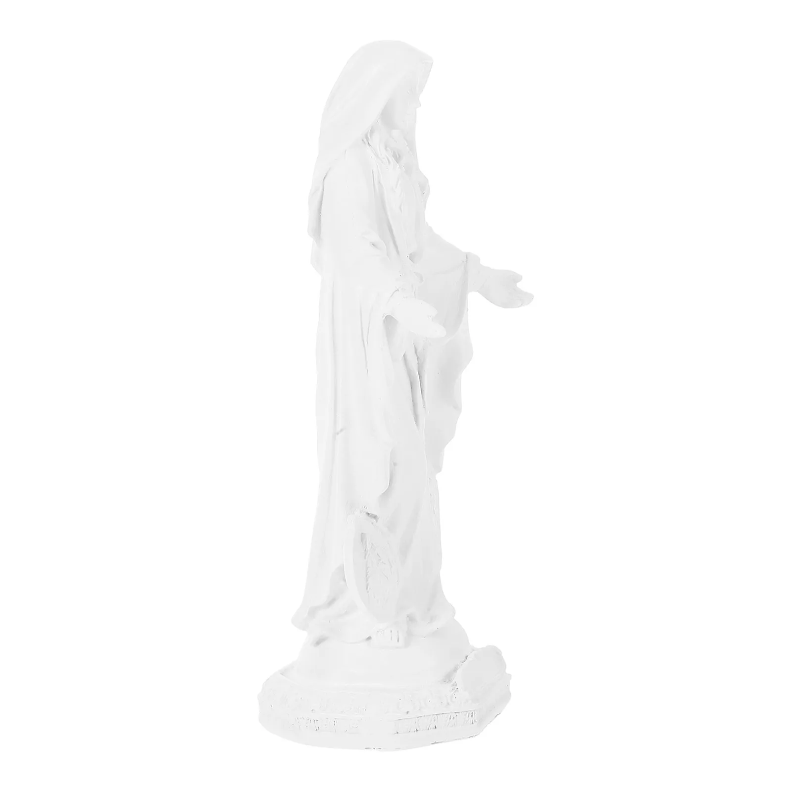 

Statue Home Decorations Resin Craft Figurine Sculpture White Desktop Ornament Vintage