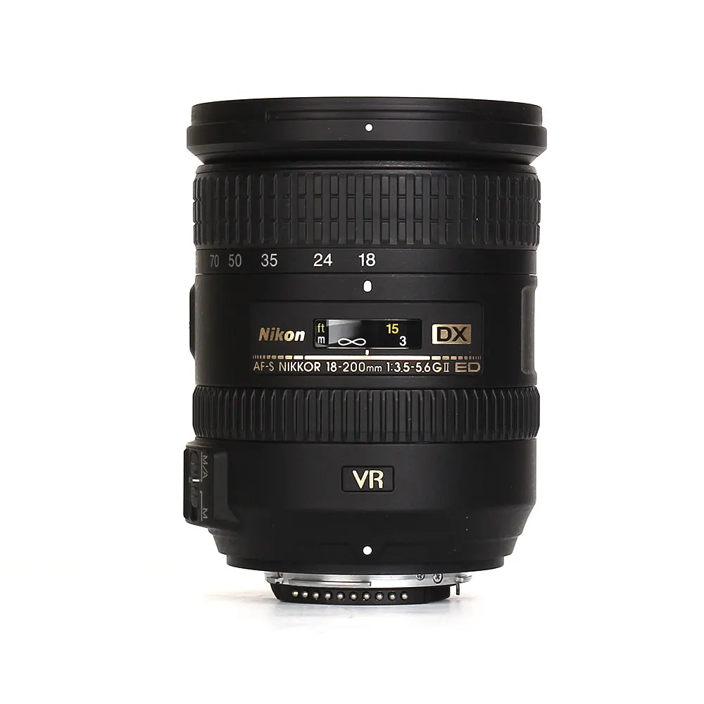 Nikon AF-S DX NIKKOR 18-200mm f/3.5-5.6G ED VR II Lens For Nikon SLR Cameras