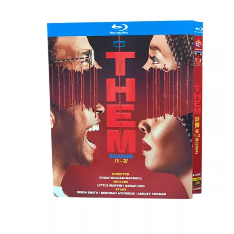 Them Season 1-2 (2024) 4-D Blu-ray disc