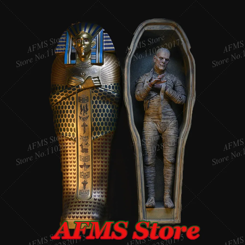 

1/12 Scale Coffin Ancient Egypt Sphinx Pyramid Mummy Queen Pharaoh Coffin Props Accessory Fit 6Inch Action Figure Model Dolls