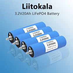 New LiitoKala LiFePO4 Battery phosphate Cell for 3.2V 20Ah  4S 12V 24V RV Motorcycle Car motor Modification Inverter Grade A