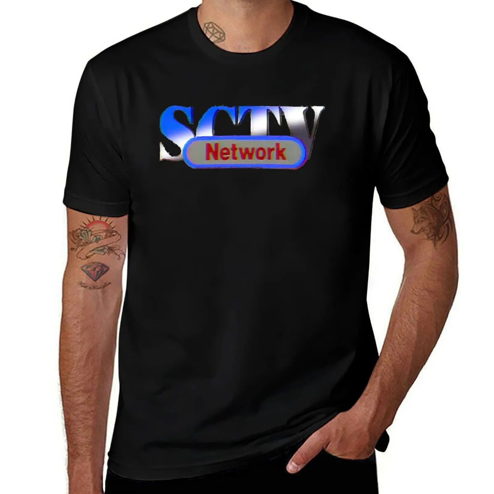 

SCTV Logo T-Shirt tops shirts graphic tee kawaii clothes essential t shirt anime shirts men