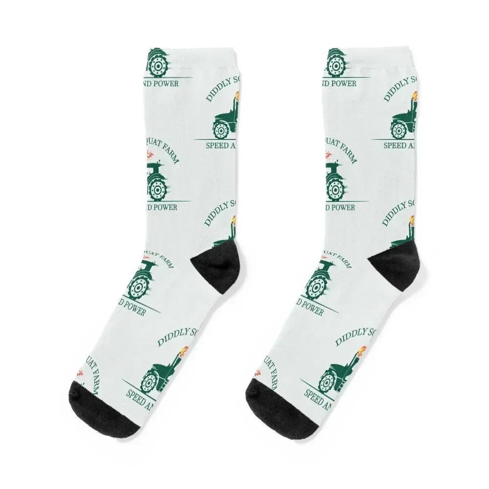 Diddly Squat Farm Green Gift For Fans Socks with print Novelties Stockings man Designer Man Socks Women's