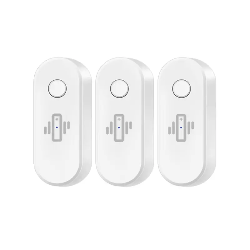 

Y22A-Tuya Wifi Vibration Sensor Home Security Door Window Glass Broken Detector Smart Life APP Real-Time Alert