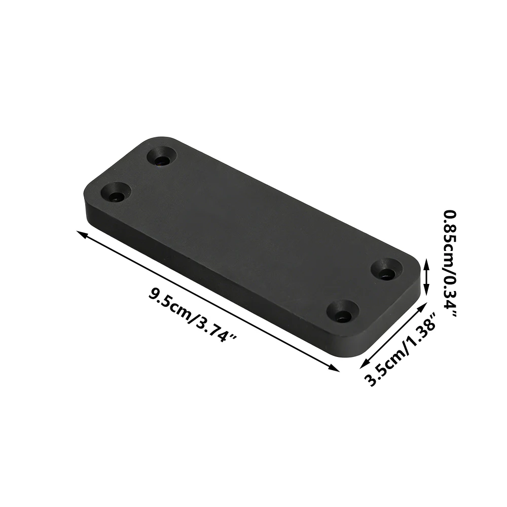 Gun Magnet Mount 35Lbs Weapons Concealment Magnetic Holder Magnet Handgun Rack with Screw Adhesive for Home Vehicle Wall Desk