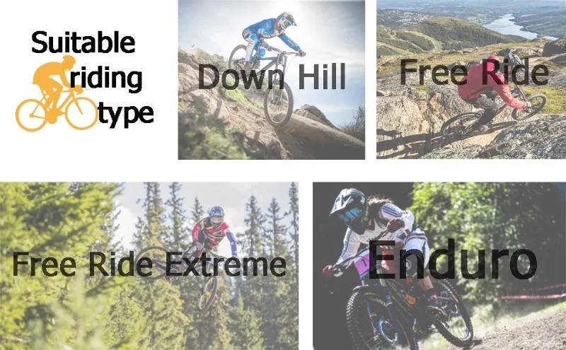 BUCKLOS 27.5 29inch Air Suspension Fork MTB Downhill E-Bike AM Forks 180mm Travel Boost Bicycle Fork Rebound 110*15mm Dual Crown