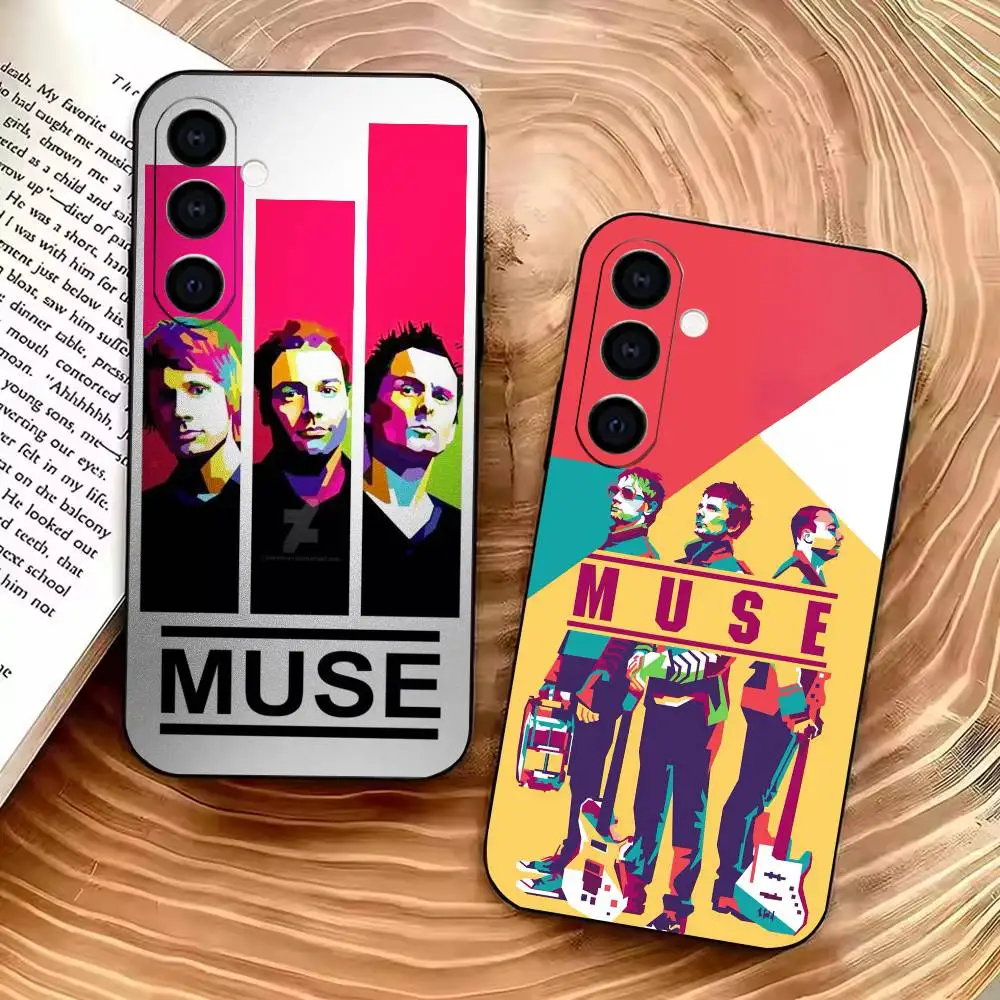 Cool Rocky Band M-Muse  Phone Case For Samsung A73 20,21s,22,31,32,52,53,72 Soft Black Shockproof Cover