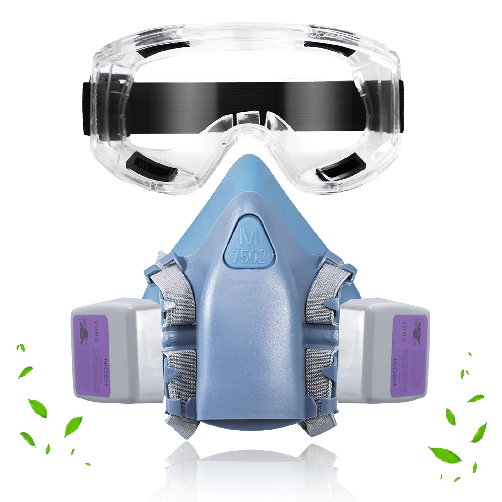 Anti-dust Gas Mask Pesticide Spraying Paint Chemical Fire Protection Coal Mine Industry Electric Welding Decoration