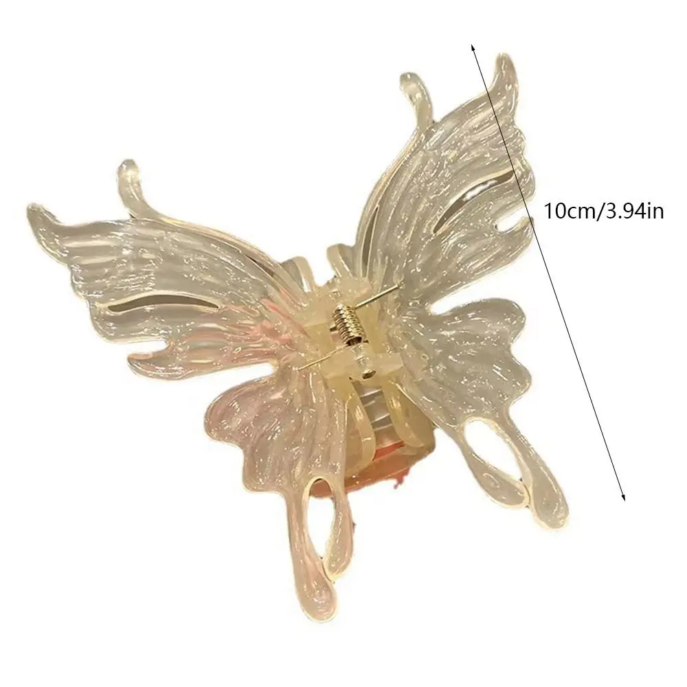 Hollow Headwear Acrylic Hairpin For Girls For Women Hair Accessories Hair Crab Clip Butterfly Hair Claw Korean Style Hair Clip