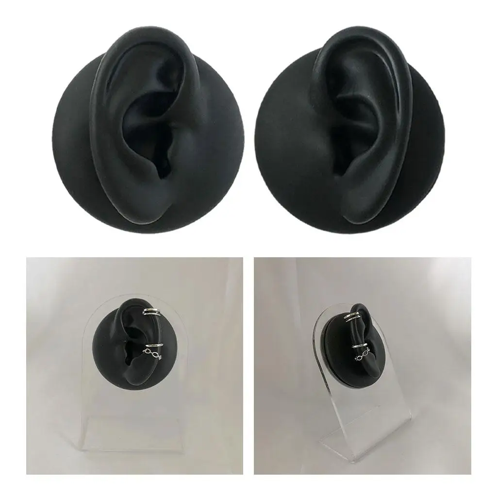 

Simulation Ear Model Silicone Hearing Supplies Reusable for Jewelry Display