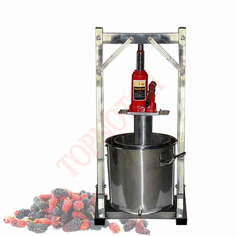 Home Use Grape Press Wine Juice Machine Manual Hydraulic Jack Honey Press