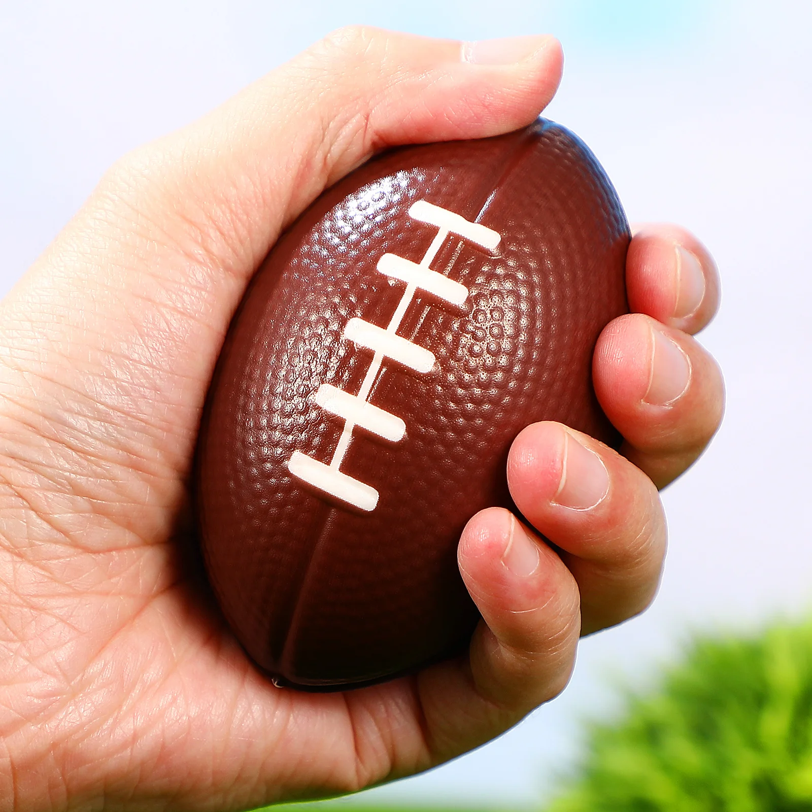 3 Stück Mini-Sport-Quetschbälle zum Stressabbau und zur Krafttraining, ideal für Partygeschenke, Aktivitäten im Hinterhof, Pool, Spielaktivitäten