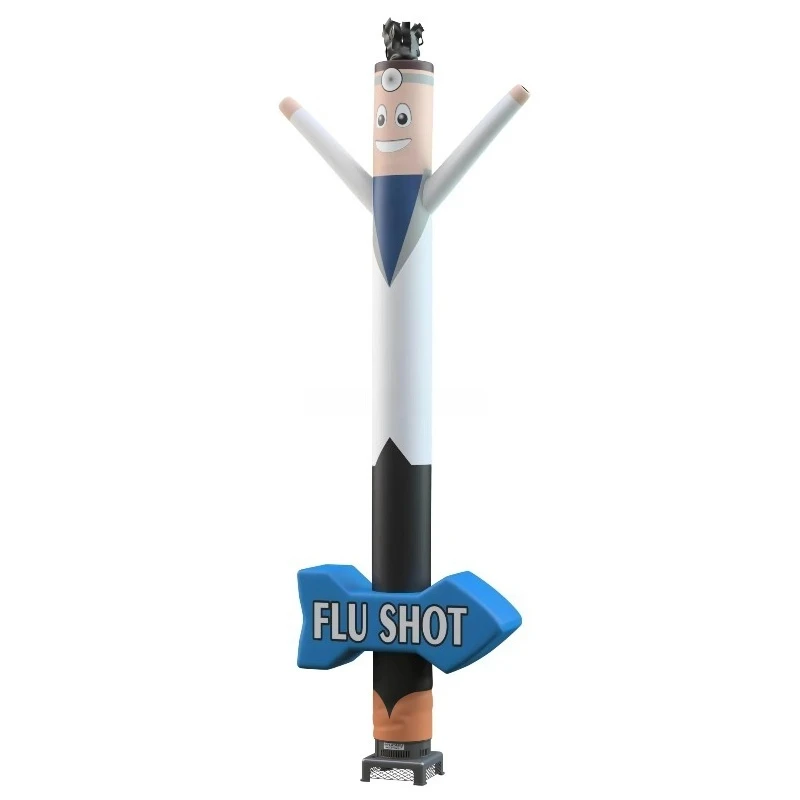 Custom inflatable tube male inflatable clown advertisement inflatable dancing male sky air dancer with blower