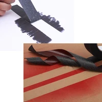 6 Rolls Black Masking Tape Painters Paper Tape for Arts DIY Crafts Painting Labeling Decoration School Projects Home Office 3
