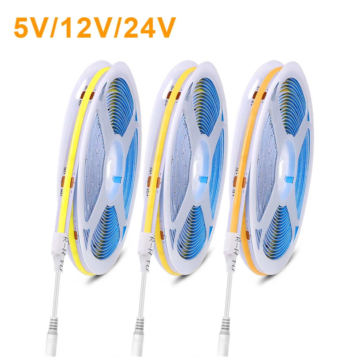 

DC24V 12V 5V Дополнительные светодиодные ленты Cob 1 м 2 м 3 м 4 м 5 м 10 м освещение под шкафом для кухонного освещения фоновая декоративная лампа