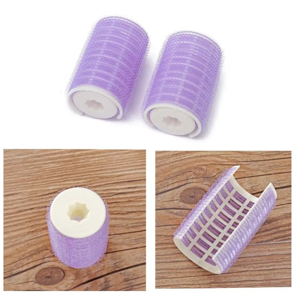 Fixable Plastic Hair Styling Tool Self-adhesive 2-layer Hairdressing Hair roller Bangs Clip Lazy Bangs Roller Women Hair Curler