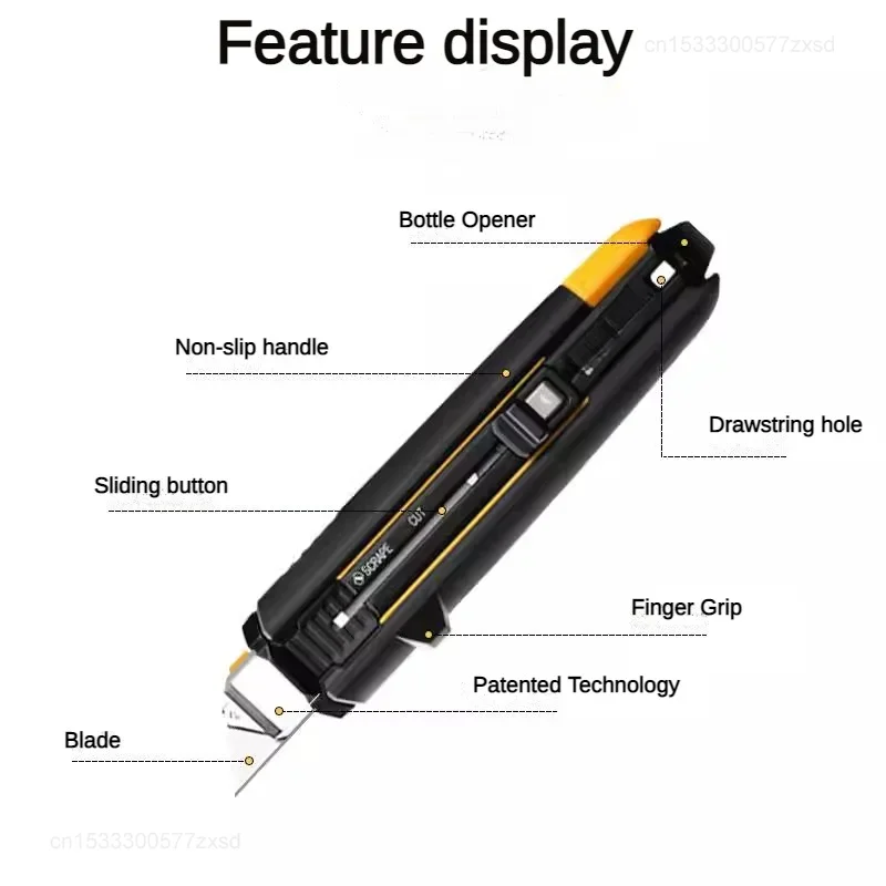 Imagem -05 - Xiaomi-toughbuild Art Knife Raspador de Deformação Genuine Papel de Parede Ferramenta de Deformação Pesada de Metal Tb-h4s501 Novo